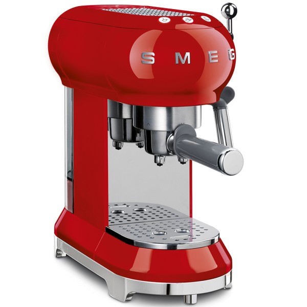 SMEG ECF01RDEU Espresso-Kaffeemaschine Rot