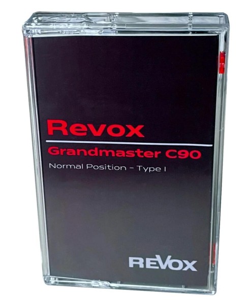 Revox 10 Stück Grandmaster Audio Cassette - C90 - Type 1 - Leerkassette -