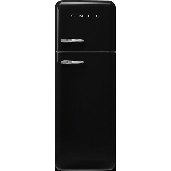 SMEG FAB30RBL6 Kühl-/Gefrierkombination Rechtsanschlag Schwarz 50s Style 2025 Modell, EEK: C