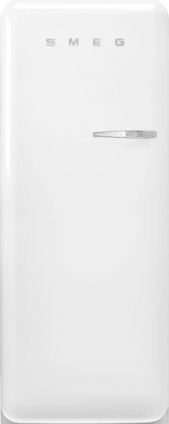 SMEG FAB28LWH6 Kühlschrank Linksanschlag Weiß 50`s Style, 2025 Modell, EEK: C