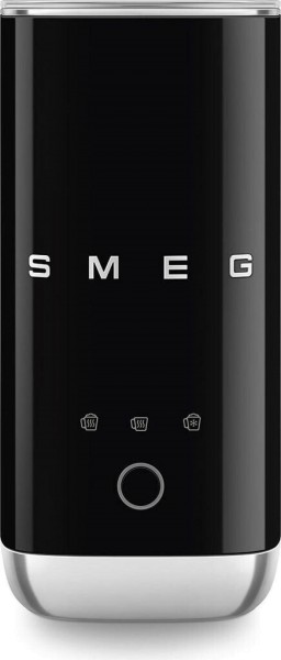 Smeg MFF02BLEU Kompakt-Milchaufschäumer Schwarz 50 Style
