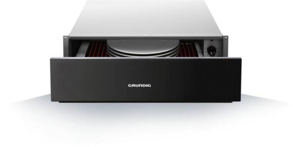 Grundig GWS 2152 B Wärmeschublade - Schwarz / Glas