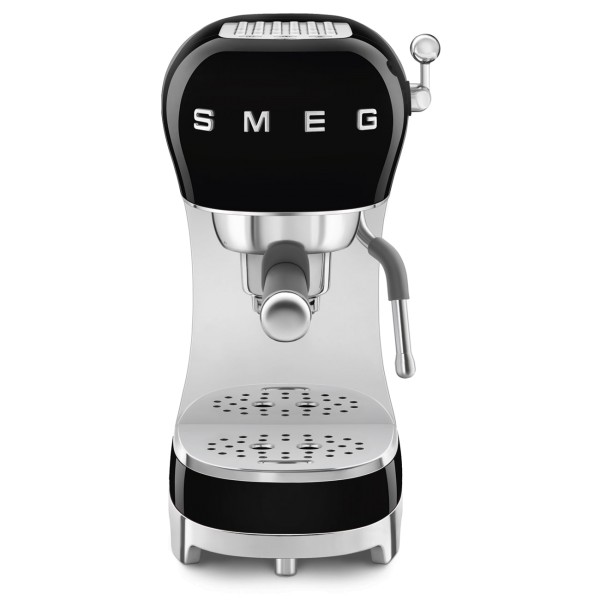 SMEG ECF02BLEU Espressomaschine schwarz 50`s Style Aussteller