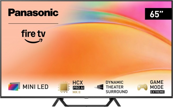 Panasonic TV-65W95BEG 164 cm (65&quot;) Mini LED-TV schwarz