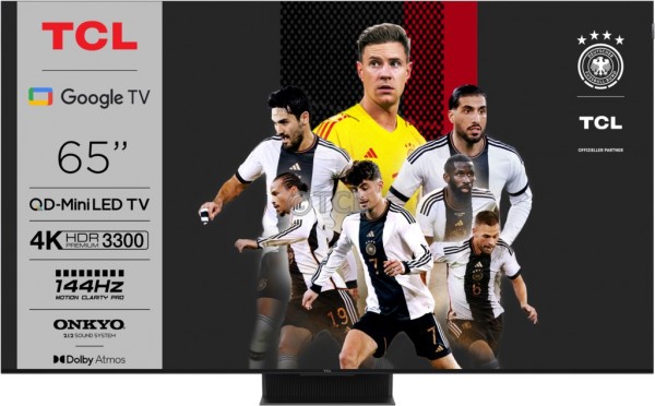 TCL 65C89B QD Mini LED Smart-TV 164cm 144Hz 4K Ultra HD Aussteller