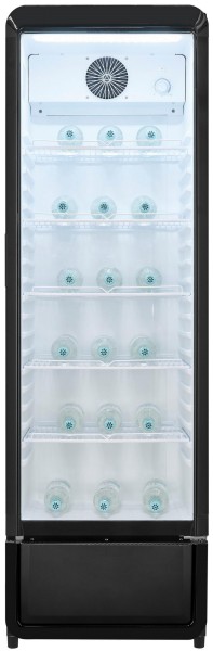 Exquisit GKS260-GT-431D Schwarz Flaschenkühlschrank