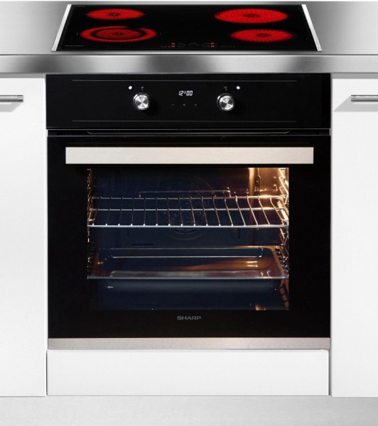 Sharp EB - Herdset Powerset Edelstahl