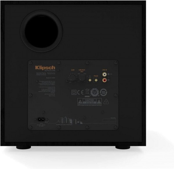 Klipsch R-101SW EAU Schwarz Stück