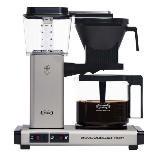 Moccamaster KBG Select Kaffeemaschine Matt Silver