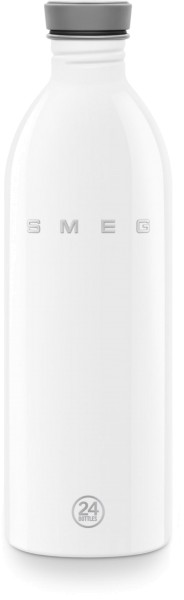Smeg WBF02WH Edelstahlflasche 1 Liter Fassungsvermögen weiß